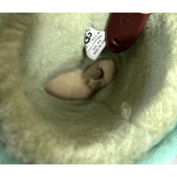 Womens UGG Australia Boots Classic Short Aqua Suede Wool Light Green Blue Sz 6 - Picture 15 of 16